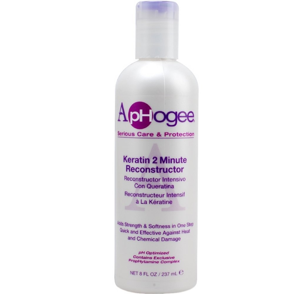 Aphogee Keratin 2 Minute Reconstructor, 8 oz ( Pack of 4)