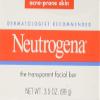 Neutrogena Original Gentle Facial Cleansing Bar with Glycerin, Pure & Transparent Face Wash Bar Soap, Free of Harsh Detergents, Dyes & Hardeners, 3.5 oz (Pack of 3) view 1
