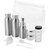 Bullet Frankfurt Airline Approved Alu Travel Bottle Set (6.5 x 1.6 x 5.9 inches) (Transparent/Silver) view 2