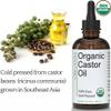 Organys Organic Castor Oil 2oz, For Longer Fuller Thicker Looking Hair Eyelashes & Eyebrows Enhances The Appearance Of Natural Lash & Brow Growth. Serum Comes With Eyeliner & Mascara Brushes view 4