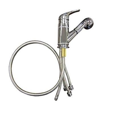 Shampoo Bowl Faucet H2-2 (UPC Certified) for Beauty Salon Shampoo Bowl, Backwash Unit. Weight Included. Silver