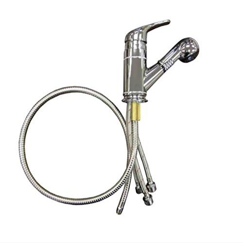 Shampoo Bowl Faucet H2-2 (UPC Certified) for Beauty Salon Shampoo Bowl, Backwash Unit. Weight Included. Silver