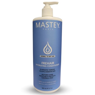 Mastey Paris Classic Professional Hair Care - Frehair Daily Conditioner 32 oz Eliminates Tangles and Tames Frizz