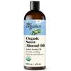 Sky Organics - Organic Sweet Almond Oil, 16 fl oz - Soft & Soothe Oil - Skin Moisturizer - Silky, Lightweight Texture - 100% Pure - Non-Greasy - Natural, Vegan, & Cruelty Free - Beauty & Self Care view 1