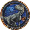 Round Dessert Paper Plates - 7", Jurassic World, 8 Pcs view 1