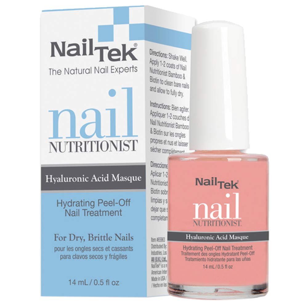 Nail Tek Nail Nutritionist Peel-Off Nail Masque - Pink Nail Masque Women 0.5 oz