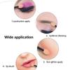 Amariver 200 Pack Disposable Eyeshadow Brush Sponge Tipped Oval Makeup Tool Dual Sides Eyeshadow Brush Comestic Applicator for Girls Lady Women Daily Beauty(Black) view 3