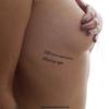10 x Fall down seven times Stand up eight - Lettering Life Motto Tattoo in black (10) view 1