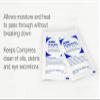 Bruder Hygienic Eyelid Micro Fine Individually Wrapped Untreated Sheets 35 Count Box view 4