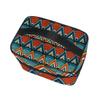 African Art Tribal Print Travel Makeup Toiletry Organizer Case Cosmetic Bag view 4