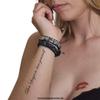 10 x Don't forget to love yourself - temporary Skin Tattoo - Lettering in black (10) view 4