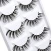 ICYCHEER 5 Pairs/Lot Makeup 3D Mink Eyelashes Set Fake False Eyelashes Flexible Wispy Fake Eye Lashes Extension Handmade Natural Looking view 3