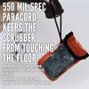 Duke Cannon Tactical Scrubber Soap Pouch - U.S. Military-Grade, Coarse and Soft Mesh, 550 Paracord, Shower Hygiene Essential for Men's Bar Soap view 3
