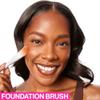 wet n wild Foundation Brush, Densely-Packed Synthetic Fiber Bristles for Liquid, Cream & Powder, Ergonomic Handle for Comfortable Control view 3