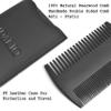 IDALIO Beard Brush and Comb Set for Men Grooming with Natural Boar Bristle Beard Brush Pear Wood Bear Comb and Stainless Steel Trimming Beard Scissors view 3