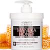 Advanced Clinicals Manuka Honey Body Cream For Women & Men | Body Butter Lotion For Extremely Dry Skin | Collagen Cream | Skincare Moisturizer Hydrating Balm Improves Look Of Aging Skin, 16 Ounce view 1