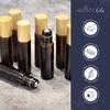 12-Pack 10ml Amber Glass Roller Bottles with Brushed Gold Leakproof Caps  Premium Empty Roll-On Bottles for Essential Oils, Perfumes, Serums, DIY Aromatherapy & Beauty Products view 3