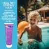 TRISWIM Kids Swim Conditioner 8.5oz | Strengthens, Moisturizes & Detangles | Leaves Hair Hydrated, Shiny & Smooth | Lightweight Formula for Everyday Use | Sunkissed Pineapple + Mango Scent view 2