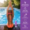 TRISWIM Kids Swim Conditioner 8.5oz | Strengthens, Moisturizes & Detangles | Leaves Hair Hydrated, Shiny & Smooth | Lightweight Formula for Everyday Use | Sunkissed Pineapple + Mango Scent view 3