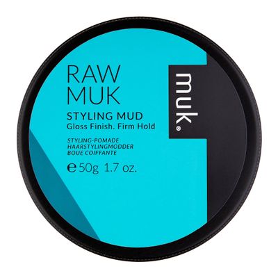 MUK. Haircare Raw Firm Hold Styling Mud, High Gloss Mud - 1.7oz