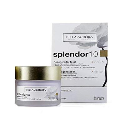 BELLA AURORA Splendor 10 Night Cream Anti-Ageing Treatment 50ml