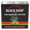 African Formula Black Soap 3.5 Ounce Shea Butter & Aloe Vera (103ml) (6 Pack) view 1