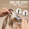 Dream Reach HIGH-END SERIES Japanese 440C Stainless 6.0" 360 Swivel Thumb Ring Professional Barber Razor Edge Hairdressing Straight Cutting Scissors view 2