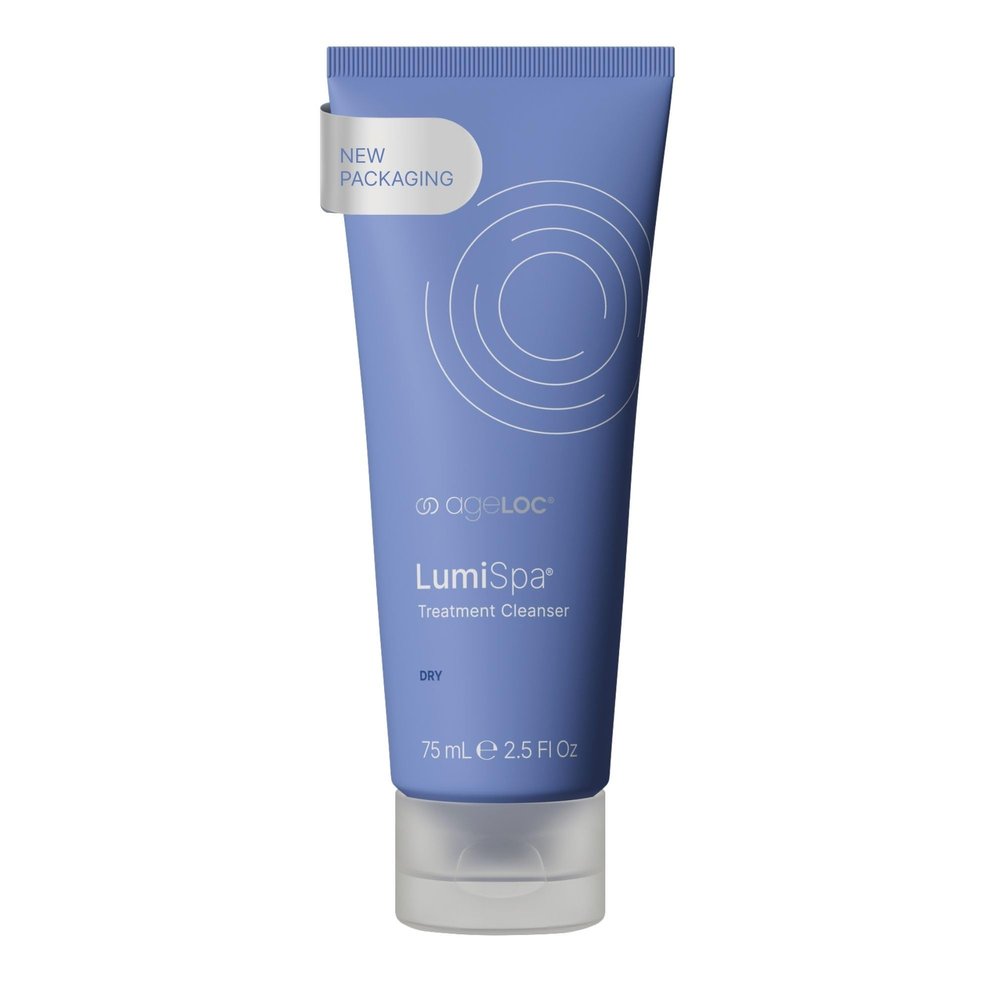 Nu Skin ageLOC LumiSpa Treatment Cleanser | Dry Skin | Cushions and Gently Cleanses for Soft, Supple Skin | Enhanced LumiSpa Performance | Infused with ageLOC Technology | 2.5 fl oz
