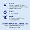 Dr. Teal's Epsom Salt Soaking Solution, Soften & Nourish with Milk and Honey, 48 Oz view 4