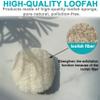 18 pcs/Set Natural Exfoliating Face Pad Loofah Sponge Facial Brush - Makeup Remover - Shower Scrubber - Remove Dead Skin - Body Bath Spa for Men & Women - Renewable Resource - Pack of 18 view 3
