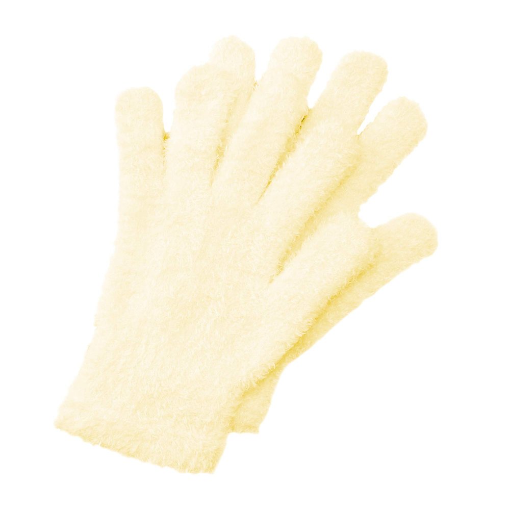 Bucky Aloe-Infused Therapeutic Moisturizing Spa, Gloves, Pale Yellow