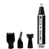 4 in 1 Rechargeable Nose Sideburn Eyebrow Beard Ear Hair Trimmer for Men & Women, Nose Ear Trimmer/Beard Trimmer/Sideburn Trimmer/Eyebrow Trimmer (Black) view 1