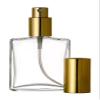 Riverrun Glass Perfume Atomizer Gold Fine Mist Sprayer Bottle 60ml 2 oz view 1