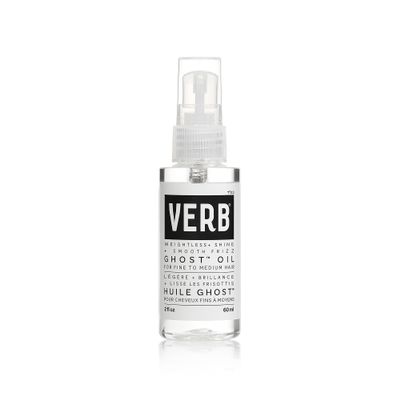 VERB Ghost Oil, 2 fl oz- Weightless Hair Oil for Fine to Medium Hair  Smooths Frizz, Adds Shine  No Parabens, Gluten or Harmful Sulfates