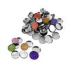 Allwon 56 Pack Empty Round Metal Pans Size 26mm for Eyeshadow Palette Magnetic Makeup Palette (Height:5mm) view 3