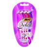 BIC ST3WP41 Soleil Twilight Womens Disposable Razor, 3 Blades, Pink/Purple (Pack of 4) view 1