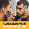 The Cut Buddy Original Shaping Tool, Clear Beard and Hairline Template with Bonus Tracer Pencil, As Seen on Shark Tank view 3