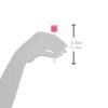 Wellgler's Oral Care Swabs - Disposable Mouth Cleaning Spong swabs (250count, Pink) view 3