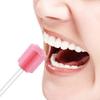 Wellgler's Oral Care Swabs - Disposable Mouth Cleaning Spong swabs (250count, Pink) view 4