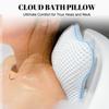 Non Slip Bath Pillow, Luxury Spa Bathtub Head & Neck Rest Support, Permeable Quick Drying Air Mesh Tub Pillow with 4 Large Suction Cups, Fits Any Tubs, Soft and Relaxing view 2