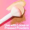 wet n wild Powder Brush, Ultra-Plush Synthetic Bristles for Flawless Application, Soft Touch, Ergonomic Handle for Comfortable Precision Control view 2