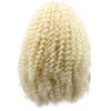 MX angel Long Lace Front Synthetic Hair Blonde Curly Wig Natural For White Women view 2