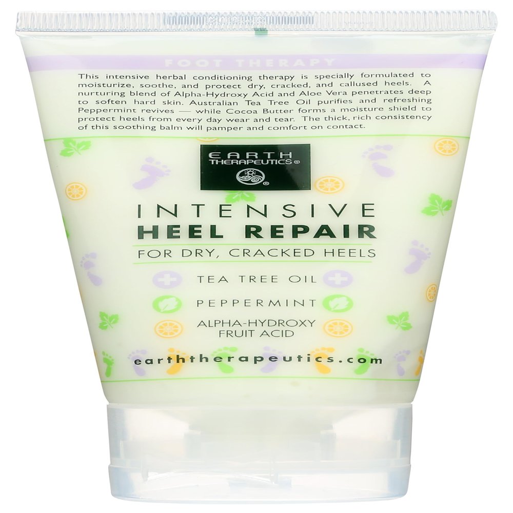EARTH THERAPEUTICS Intensive Heel Repair Moisturizing Balm, 4 FZ