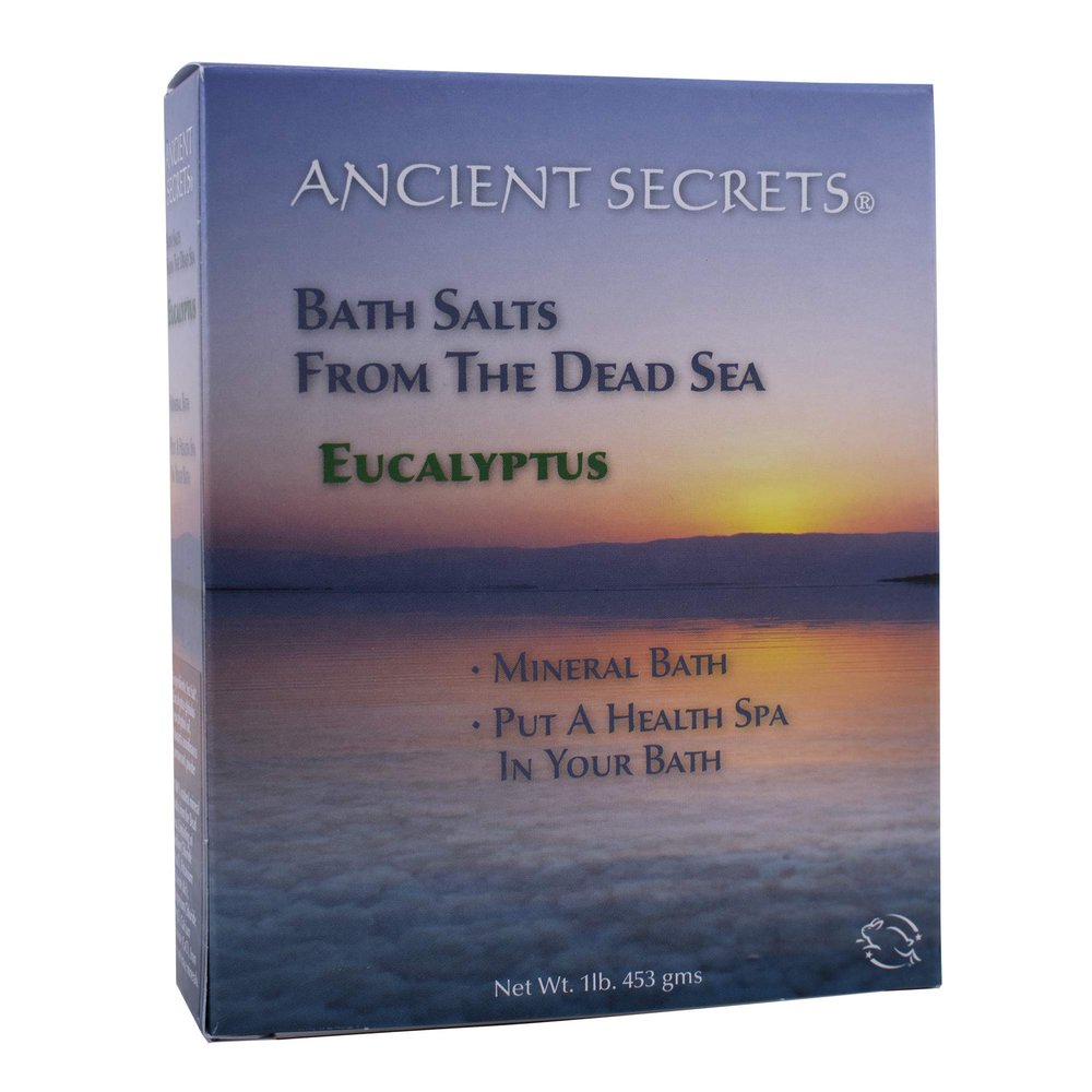 Ancient Secrets Bath Salts From The Dead Sea, Eucalyptus, 16 Ounce