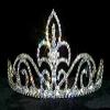 #12744 - Small Rising Fleur De Lis Tiara view 1