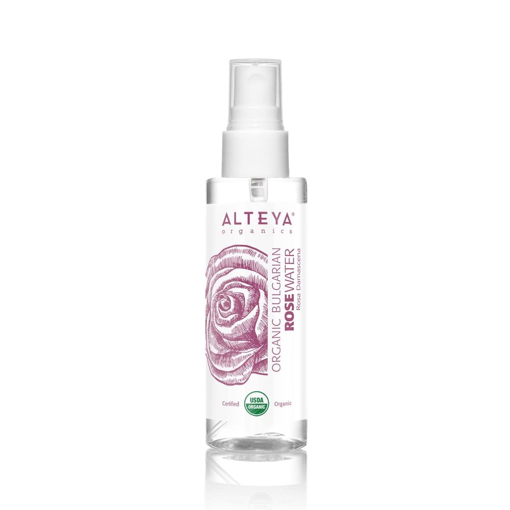 Alteya Rose Water Facial Mist, Soothing & Hydrating Face Spray, 3.4 Fl Oz