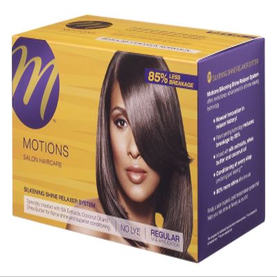 Motions at Home Silkening Shine Relaxer No lye Kit Regular