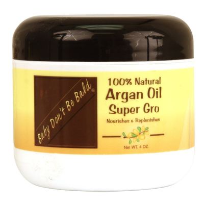 Baby Don't Be Bald 100% Natural Argan Oil Super Gro 8 oz.