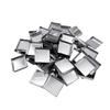 Allwon 56 Pack Empty Square Metal Pans for Eyeshadow Palette Magnetic Makeup Palette (26mm) view 1