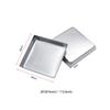 Allwon 56 Pack Empty Square Metal Pans for Eyeshadow Palette Magnetic Makeup Palette (26mm) view 3